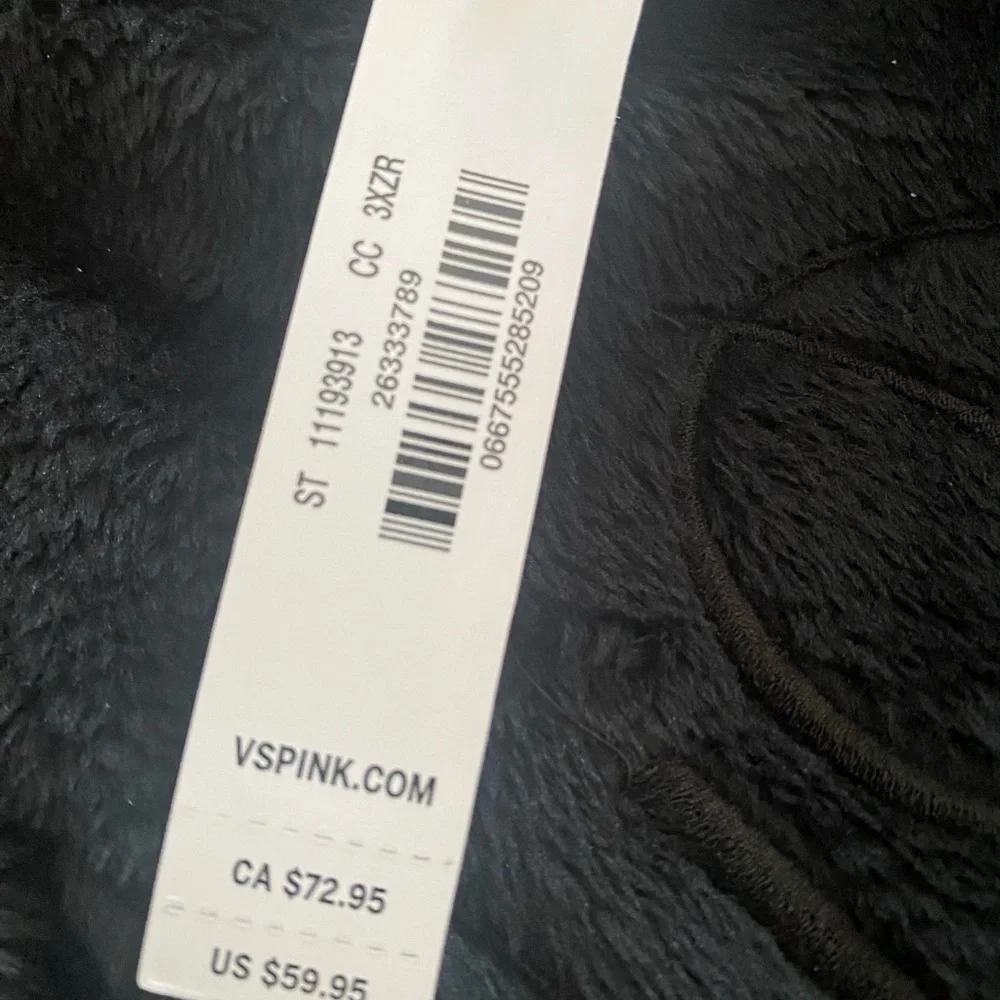 NWT Victoria's Secret Plush PINK Robe XS - Picture 3 of 6